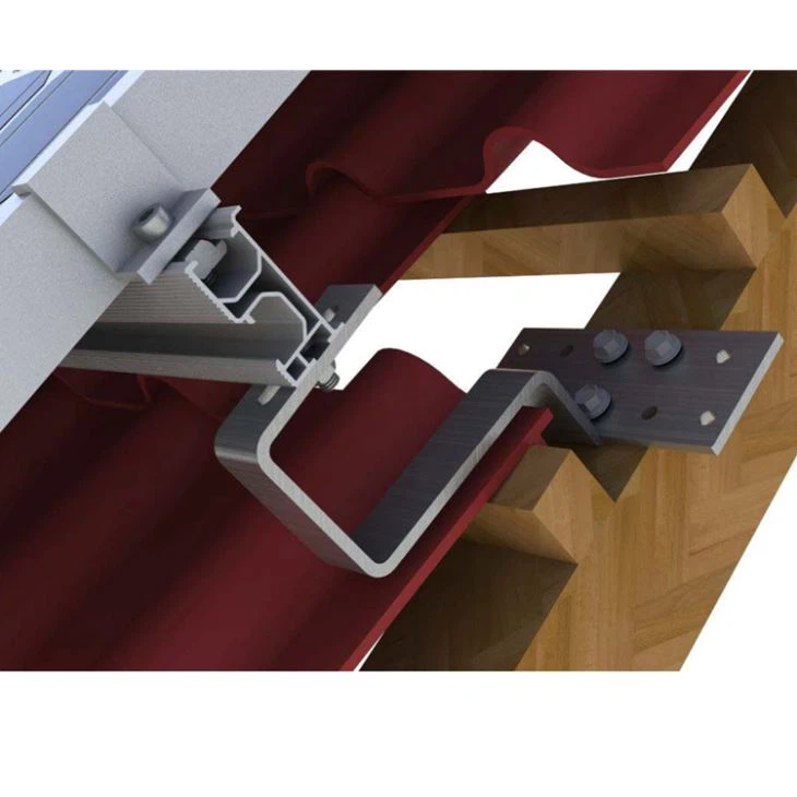 Solar Panel Mounting System For Spanish Tile Roof Solar Panel Mounting System For Spanish Tile Roof